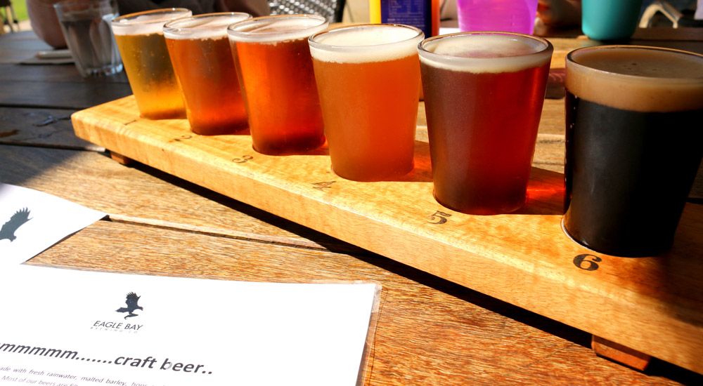 Craft beer tasting in Perth