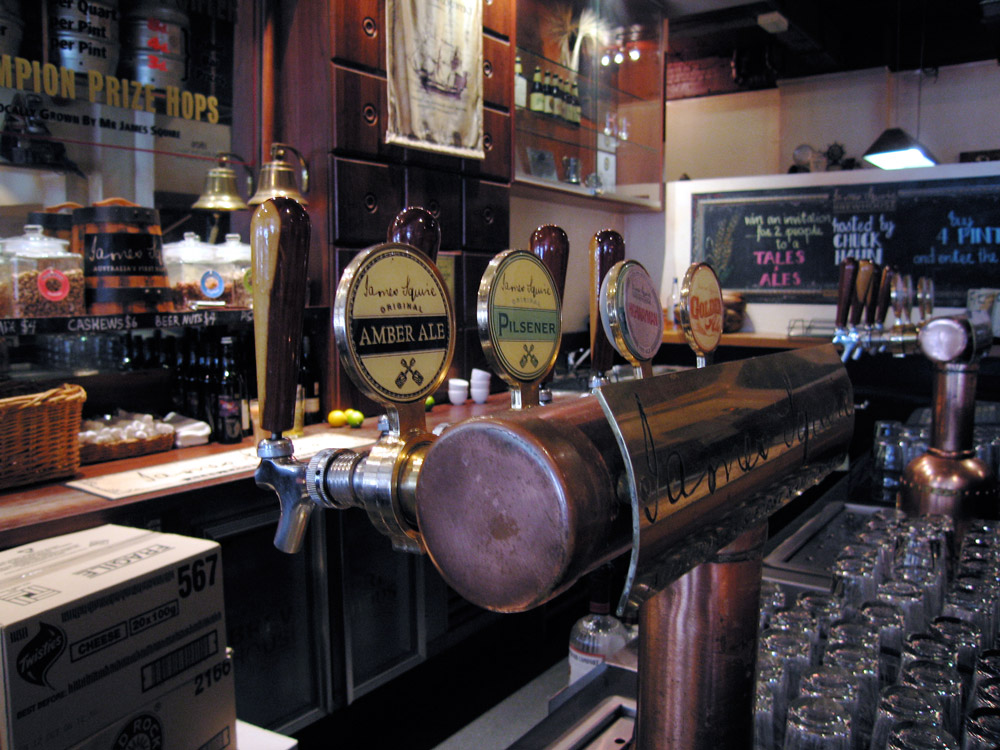 James Squire Brewhouse, Melbourne Australia