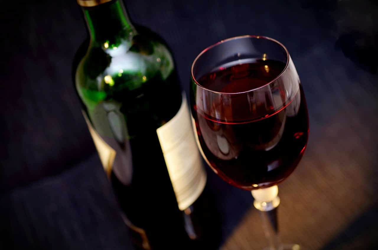 glass of shiraz wine