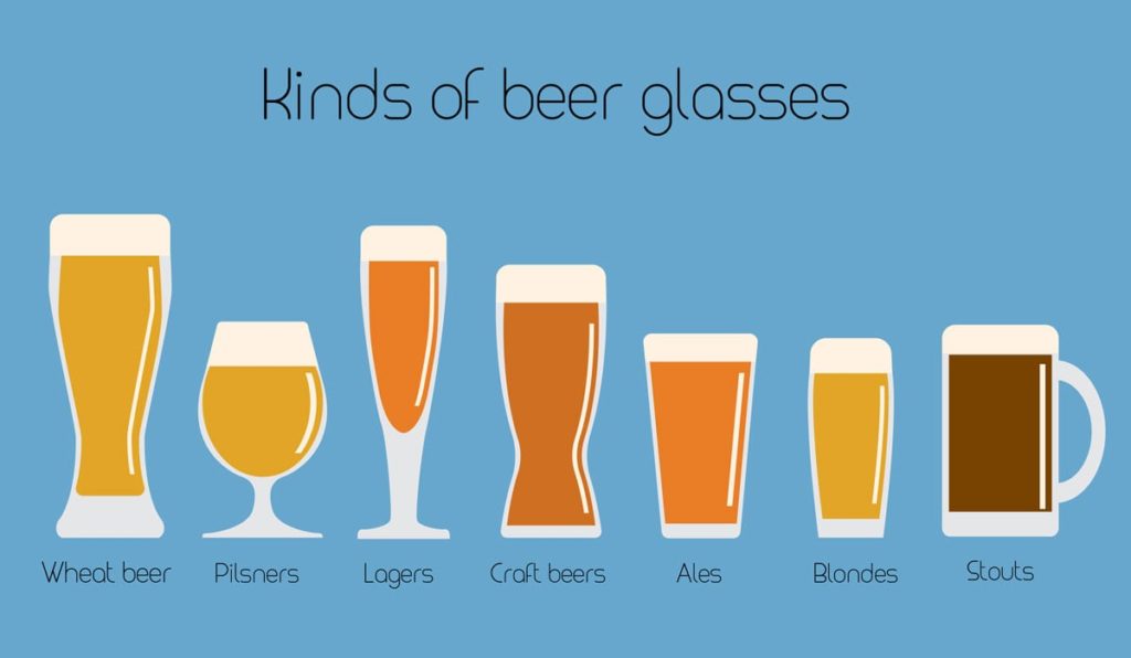 Belgian beer glasses